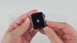 Apple Watch SE Unboxing and Setup 40mm Space Gray Aluminum [upl. by Inge]