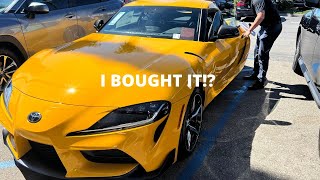 I WENT BACK FOR MY DREAM CAR Did I buy it [upl. by Solon]