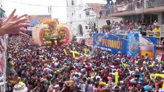 Carnival in Las Tablas Panama  Day 1 Parades with Calle Abajo amp Calle Arriba [upl. by Pacheco]