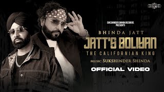 JATTS BOLIYAN  BHINDA JATT  SUKSHINDER SHINDA  Official Video Song  Latest Punjabi Song 2025 [upl. by Thaddus]