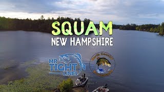 Squam Lake New Hampshire  Bass Fishing Tournament  North Country Bronzebacks [upl. by Erna]