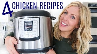 4 EASY Instant Pot Chicken Recipes  Perfect for Beginners [upl. by Karlens]