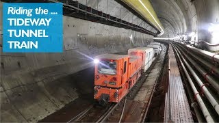 Riding The Tideway Tunnel Train [upl. by Stesha]