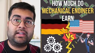 HOW MUCH do Mechanical Engineers Earn in Germany 🇩🇪 vs USA 🇺🇸  Salaries Taxes and More 💰 [upl. by Francine176]