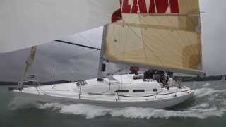 How to avoid and get out of a broach when sailing downwind [upl. by Anh]