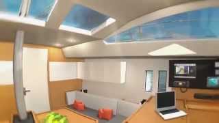 Allures 399  Lifting Keel Aluminium Cruising Yacht [upl. by Akered]