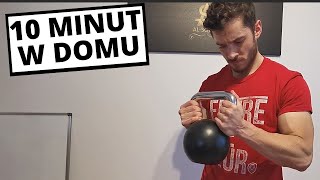 DOMOWY TRENING KETTLEBELL 10 Minut [upl. by Ruenhcs]