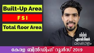 Kerala building Rules  2019   Episode 2  BuiltUp Area  Part 1  Malayalam [upl. by Any591]