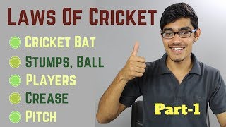 What are the Official Rules of Cricket Law1 to Law12 EXPLAINED  SportShala  Hindi [upl. by Nilyaj]