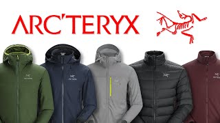 ArcTeryx top 5 jackets [upl. by Kelly908]