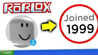 I Found A Time Traveler From 1999 In Roblox [upl. by Boiney268]