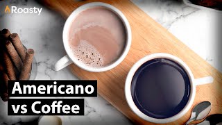 Americano vs Coffee The Differences In Taste amp How Its Prepared [upl. by Hoban776]