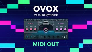 Build Songs from Your Voice Waves OVox MIDI Out Feature [upl. by Vento]