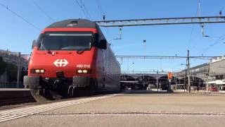 Luzern  Railway Station SBB  Bahnhof  Swiss  Schweiz [upl. by Sawyer]