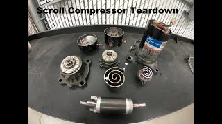 Copeland Scroll Compressor Teardown [upl. by Elyrad]