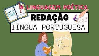 A linguagem poética Poesia [upl. by Ariaek]