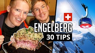 30 Things to do in Engelberg amp Titlis Switzerland [upl. by Lacefield]