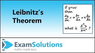 Leibnitzs Theorem  introduction  ExamSolutions [upl. by Lincoln500]