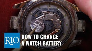 How to Change a Watch Battery [upl. by Ahseim]