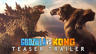 GODZILLA vs KONG 2021 Teaser Trailer Concept  HBO Max MonsterVerse Movie [upl. by Haimarej121]