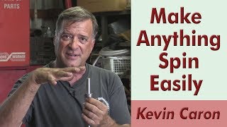 How to Make Anything Spin Using a Thrust Bearing  Kevin Caron [upl. by Spiers]