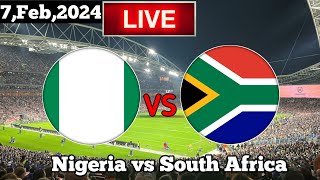 Nigeria Vs South Africa Live Match Today [upl. by Jerz29]