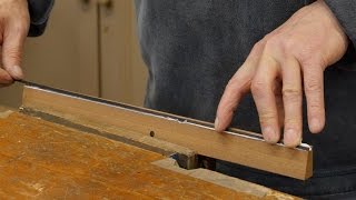 How to make Winding Sticks part 1  Paul Sellers [upl. by Sung]