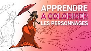 TUTO Apprendre à coloriser les personnages 13 [upl. by Littell]