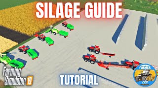 How to Produce Silage in Farming Simulator 19 [upl. by Eirrac199]