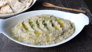 Baba Ghanoush  How to Make Roasted Eggplant Dip amp Spread [upl. by Falcone]