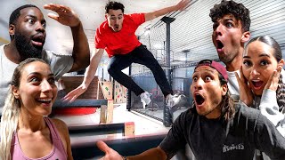 Youtubeurs VS Champion de Parkour  Course Poursuite Extrême [upl. by Noletta21]