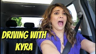 Driving With Kyra pt 1 [upl. by Leede]