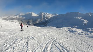 ArosaLenzerheide Skiing Day Switzerland [upl. by Sarchet]