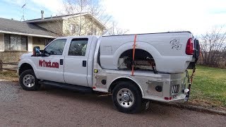 CM truck beds factory review and install aluminum flatbed [upl. by Aggy]