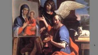 Guercino Saint Luke Displaying a Painting of the Virgin [upl. by Anpas]