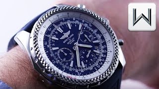 Breitling Bentley Motors 30Second Chronograph A2536212C618 Luxury Watch Review [upl. by Nellac]