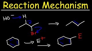 Organic Chemistry  Reaction Mechanisms  Addition Elimination Substitution amp Rearrangement [upl. by Gwen]