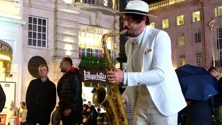 quotCareless Whisperquot  STREET SAX PERFORMANCE in London [upl. by Otsirc]