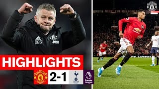 Highlights  Manchester United 21 Tottenham  Premier League [upl. by Inahc892]