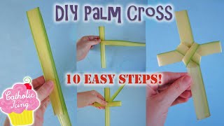 How To Fold A Palm Cross Easy [upl. by Anitnauq620]