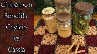 Ceylon vs Cassia Cinnamon and Health Benefits [upl. by Hoban]