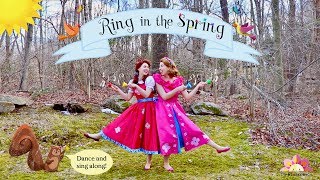 quotRing in the Springquot By Poppy amp Posie Dance Version  Spring Songs for Kids  Kids Songs [upl. by Sharman991]