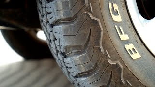 BF Goodrich AllTerrain KO2 tire review [upl. by Haerle]