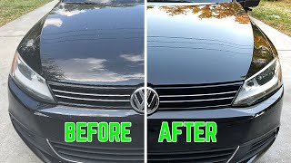 Complete Car Detail and Ceramic Coating Volkswagen  How To [upl. by Coward]