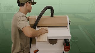 DIY Homemade Drum Sander  Woodbrew [upl. by Annamaria]