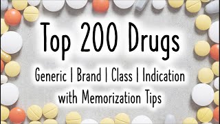 Top 200 Drugs [upl. by Alohs558]