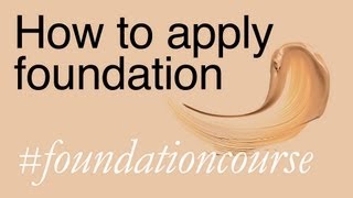 How To Apply Foundation  Lisa Eldridge [upl. by Buerger49]