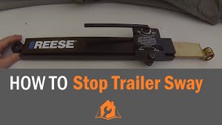 HOW TO Stop Trailer Sway [upl. by Amii]