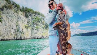 San Juan Island Lingcod Fishing [upl. by Honey]