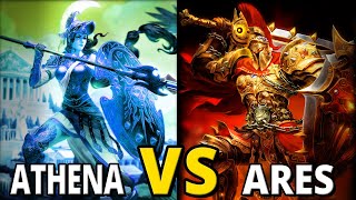 Ares VS Athena Who Is More POWERFUL  Mythology Wars [upl. by High]